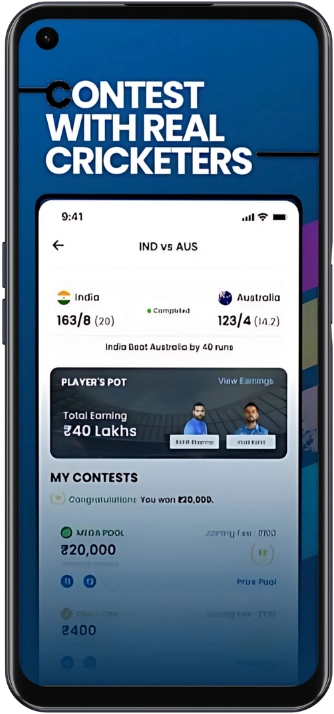 Comprehensive player stats and database on Crickpe